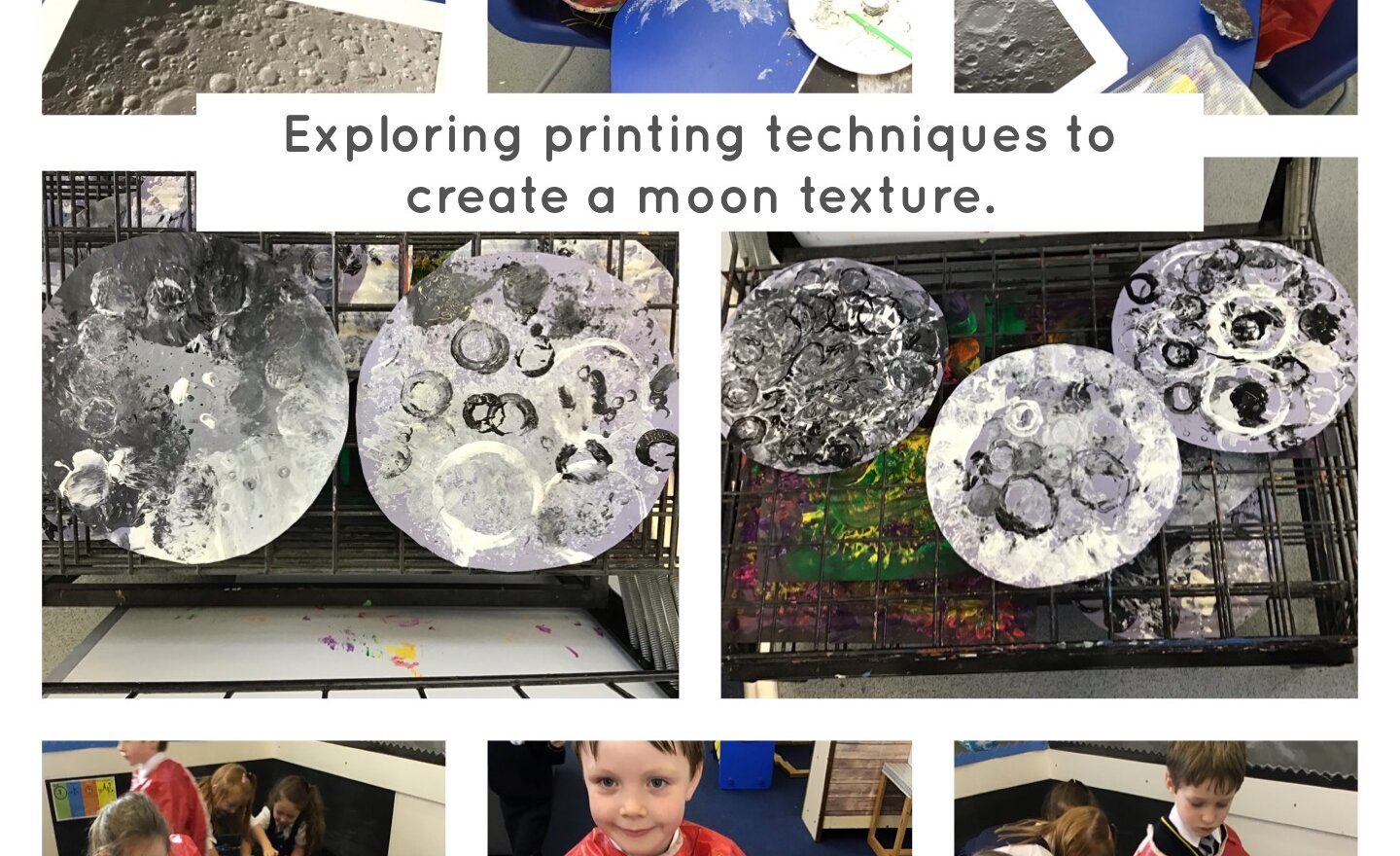 Image of Moon printing 