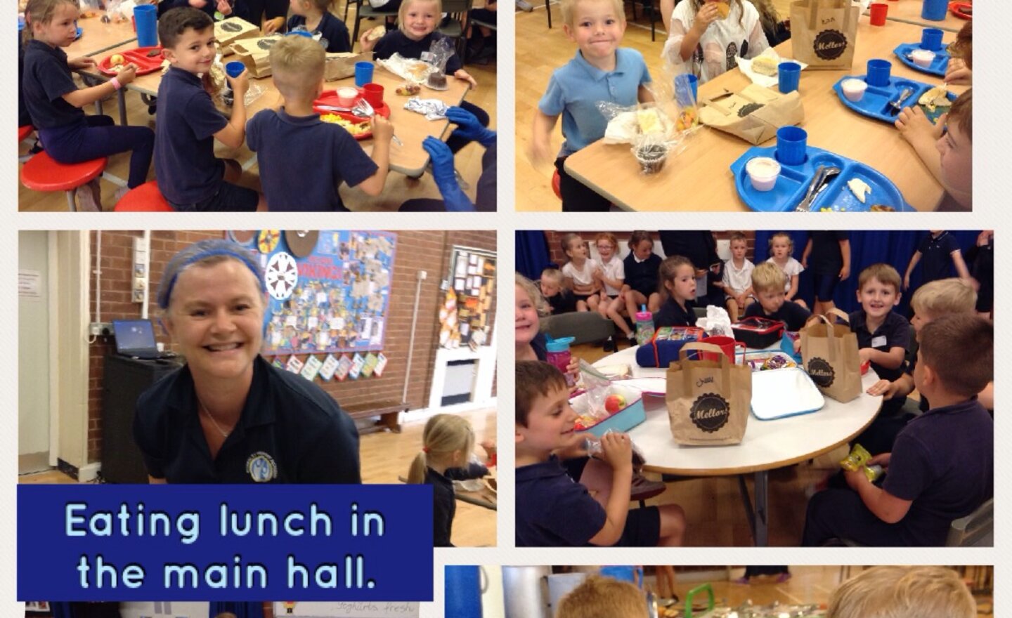 Image of Lunchtime in the 'big hall'...